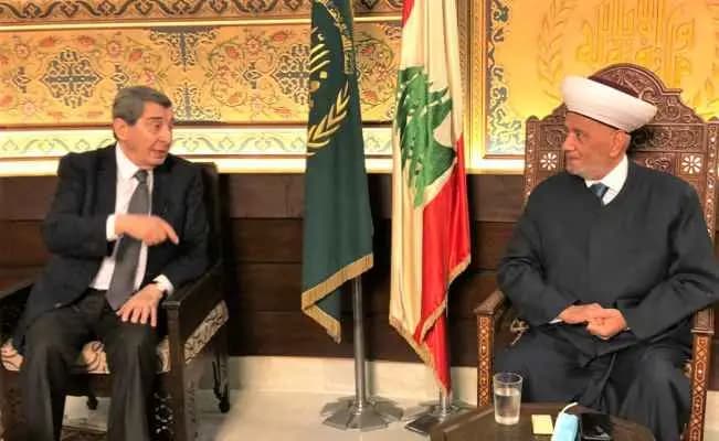الفرزلي التقى دريان: لا يراهن أحد على الاستثمار بالقضاء لغايات سياسية فهذا يؤدي إلى تدميرالبلد