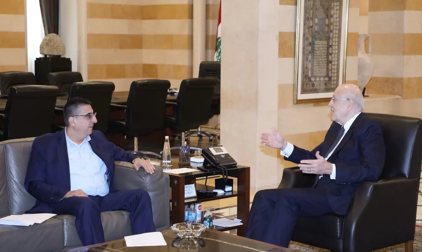 ميقاتي يلتقي حجار.. إليكم التفاصيل