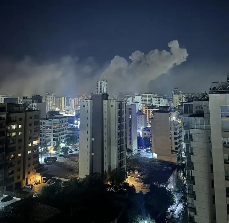 "من جديد".. العدو يستهدف ضاحية بيروت