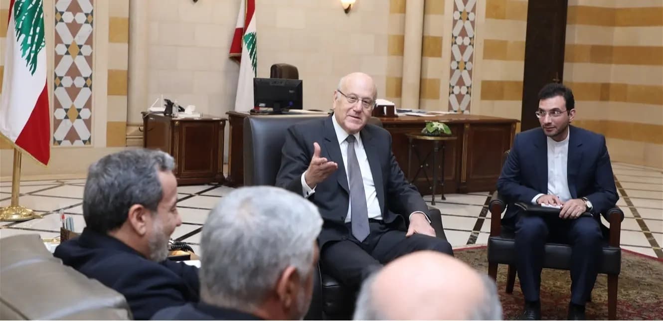 كواليس اجتماع "ميقاتي" و"عراقجي"