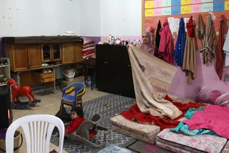 ملاجئ لبنان تستنفد طاقتها