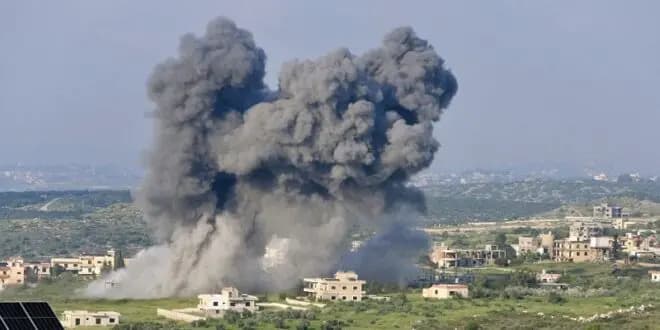 العدو يستهدف قرى الجنوب وسقوط جرحى في برعشيت