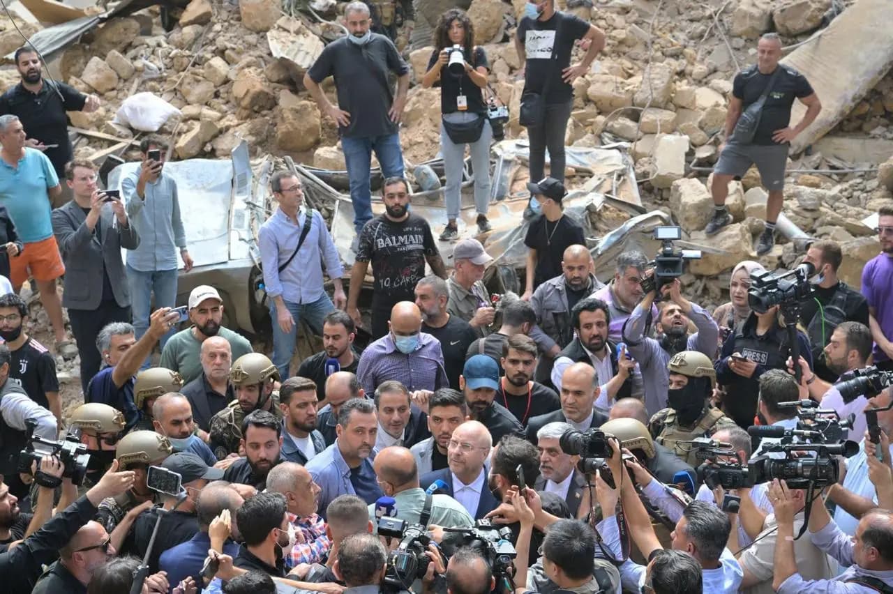 جولة لـ"قاليباف" في البسطة: نقف إلى جانب اللبنانيين في هذه الظروف الصعبة