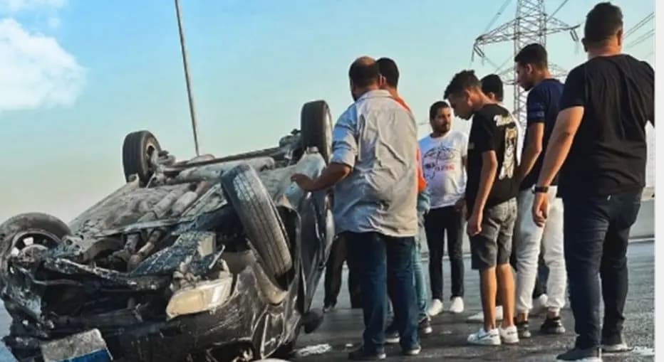 فنان شاب يتعرّض لحادث سير مروّع… انقلبت سيارته عدّة مرات وهذه حالته الصحيّة!
