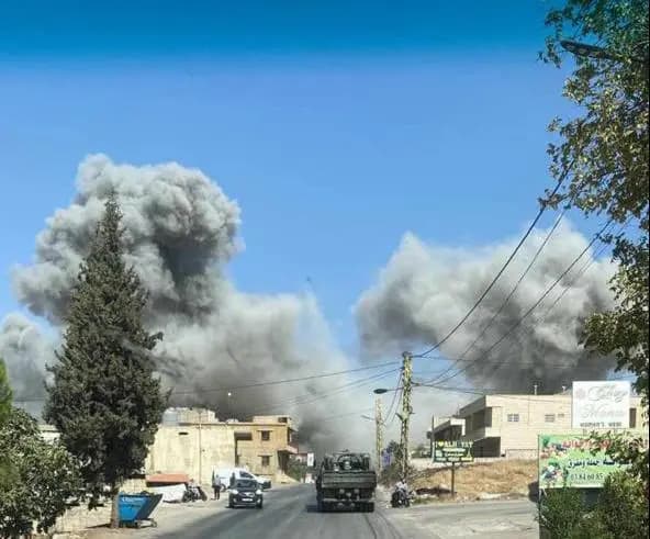 أثناء مرور قافلة مساعدات في بلدة العين.. هذا ما فعله العدو