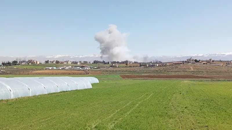 العدو يهدد بضرب سرعين البقاعية