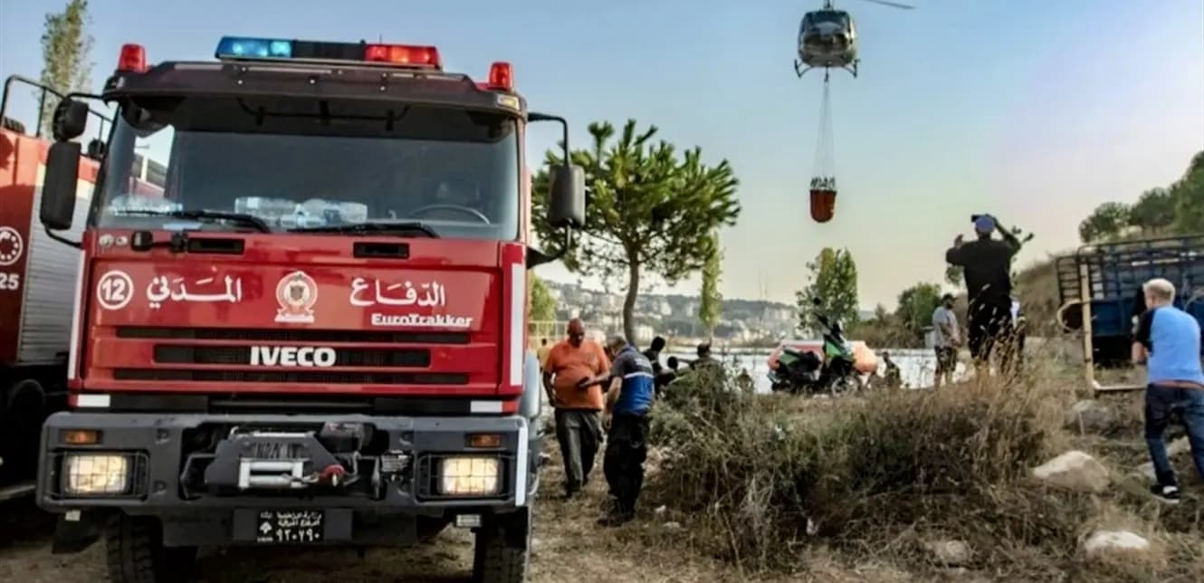 "بسبب حريق الربوة".. الدفاع المدني يوضح ما يتم تداوله