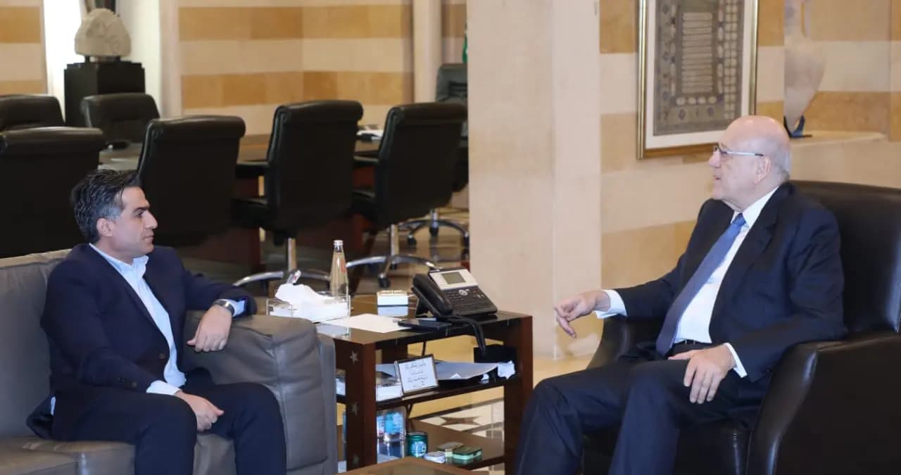حمية خلال لقائه ميقاتي: المرافئ والمطار والمعابر ليست ملكًا لأحد