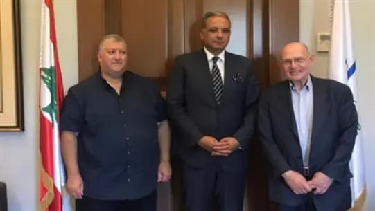 المرتضى يستقبلُ مبعوثَ ايكوموس الى لبنان