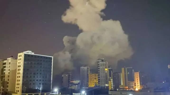 غارات على الضاحية فجرًا