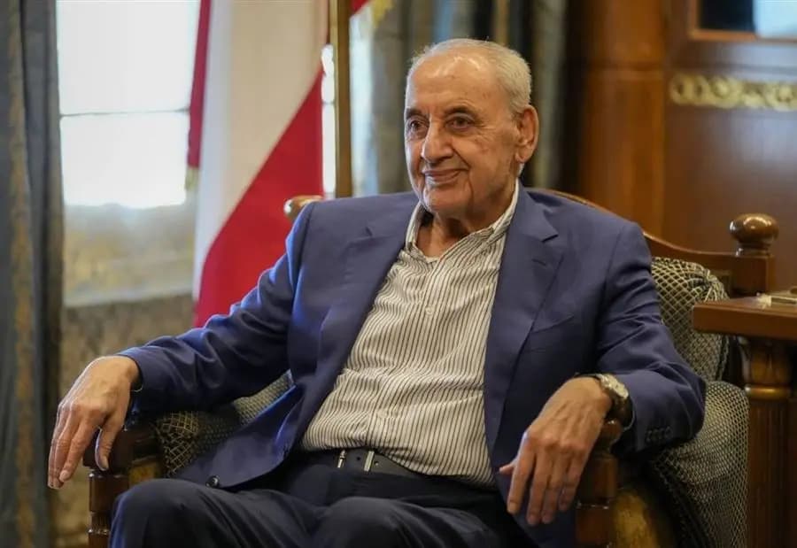 بري يلتقي كبير مستشاري وزارة الدفاع البريطانية