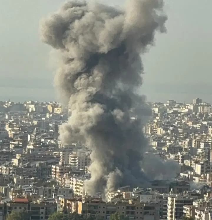 العدو يجدد غاراته على الضاحية الجنوبية