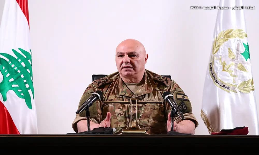 جوزف عون: لا خلاص إلا بالجيش