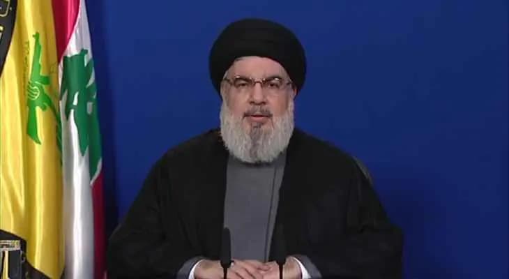نصرالله: جبهتان مفتوحتان للمواجهة!