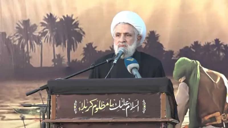 نعيم قاسم: سننتصر في استرداد حقوقنا المائية والنفطية والغازية ولا خيار أمام إسرائيل