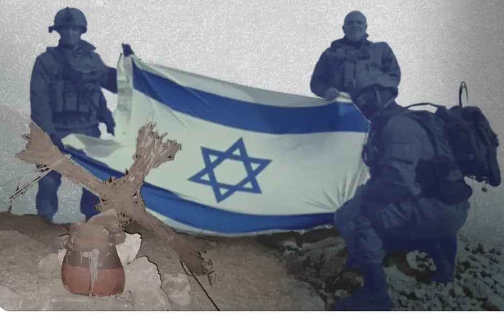 العدو الاسرائيلي يحطم صليبًا على قمة حرمون.. أسرلة الجبل بعد أسره