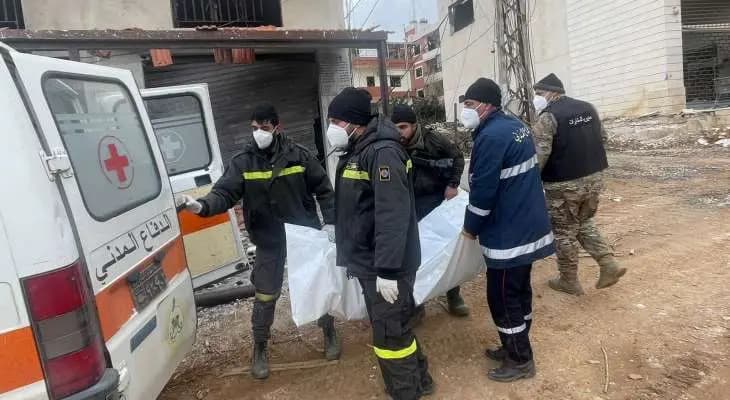 "في الخيام".. الدفاع المدني ينتشل جثماني شهيدين