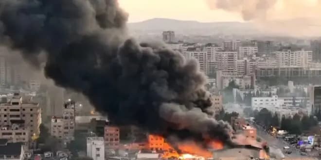 غارات إسرائيلية ضربت "تل الشحم" السورية