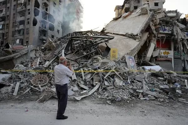 "لرفع الأنقاض".. محافظ جبل لبنان يطلب توضحيات من اتحاد بلديات الضاحية