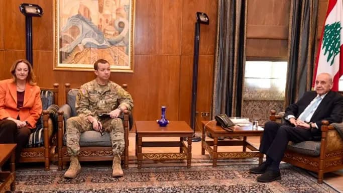 بري التقى جيفيرز وبحثا الأوضاع جنوباً وانسحاب الجيش الإسرائيلي