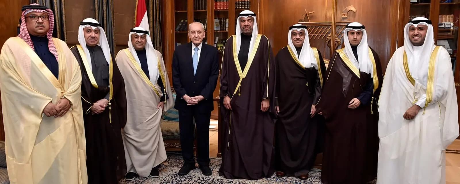 برّي يشيد بالدعم الخليجي للبنان