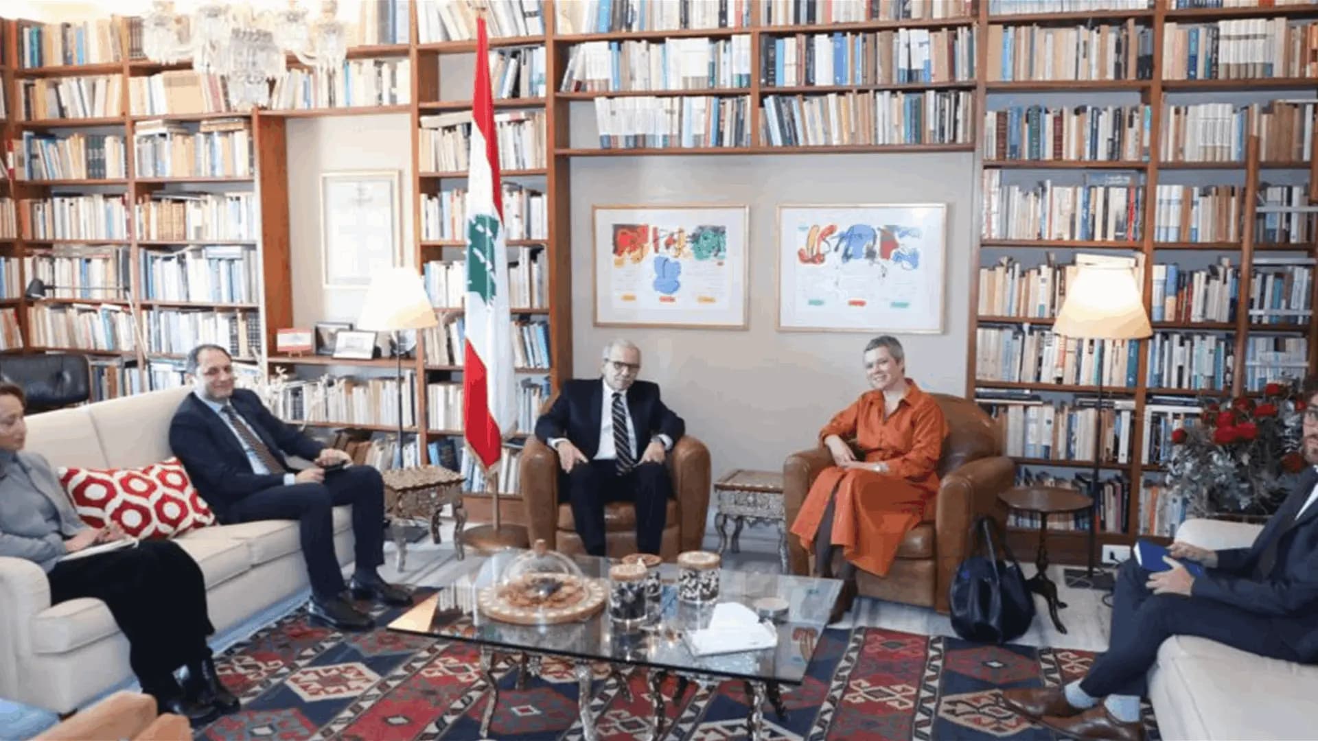 سلام يستقبل سفيرة الاتحاد الأوروبي