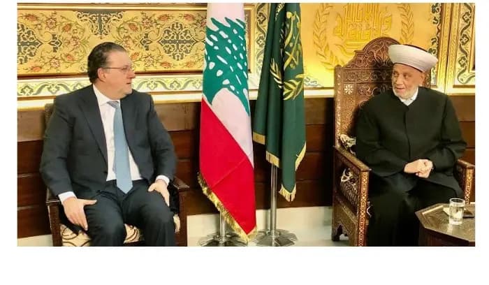 دريان التقى شقير والخطيب هرموش:إنها أيام مصيرية ولا يمكن أن نستقيل من مسؤوليتنا الوطنية والإسلامية
