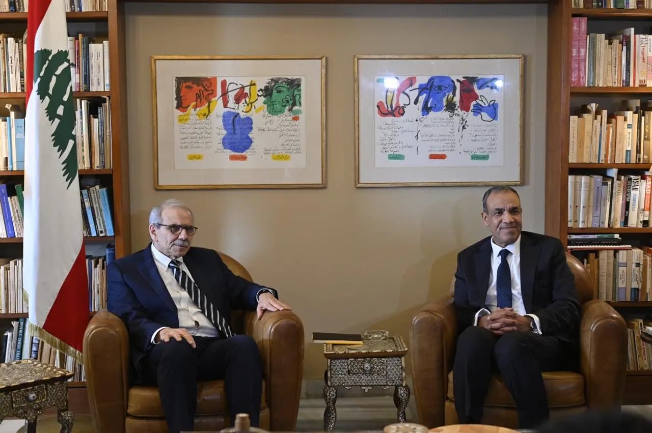 مصر تؤكد ثقتها بالرئيس سلام