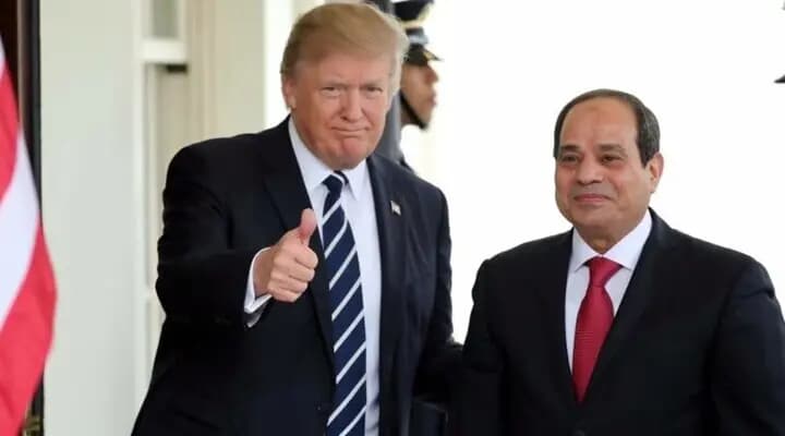 "ترحيل سكان غزة".. بين السيسي وترامب!