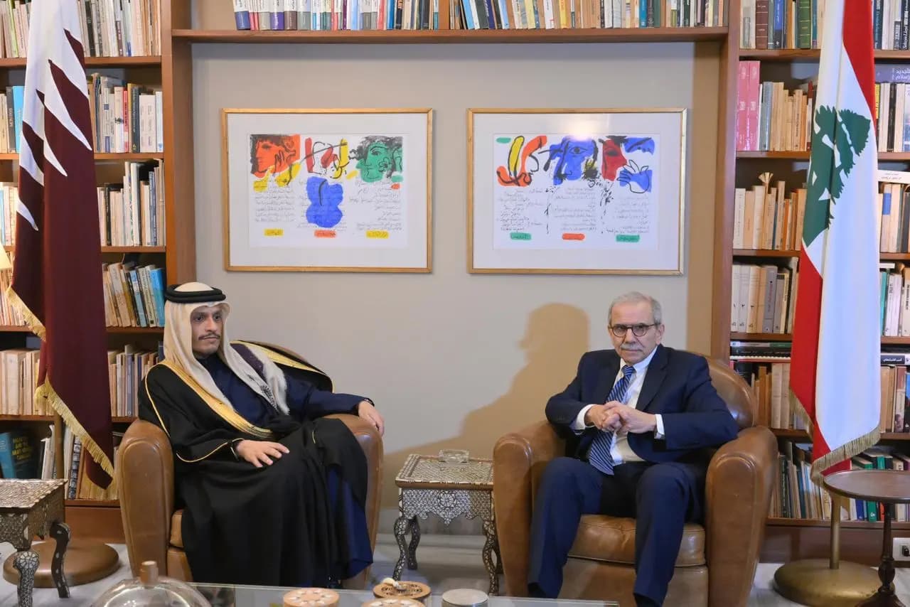 "الدوحة تستعد لمساندة لبنان".. وسلام يعرب عن تفاؤله
