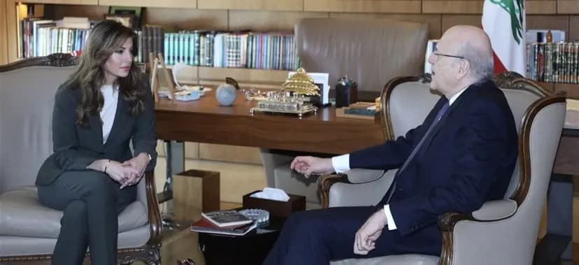 ميقاتي لأورتاغوس: لازم تبقي تزوري طرابلس