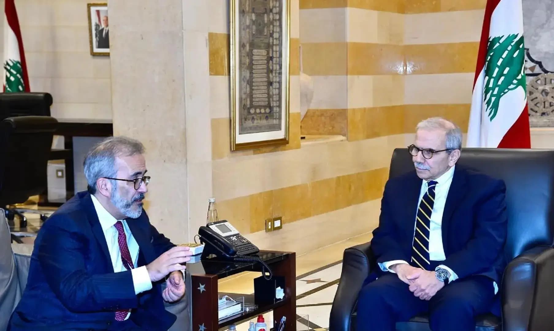 سلام يستقبل وزير خارجية البرتغال