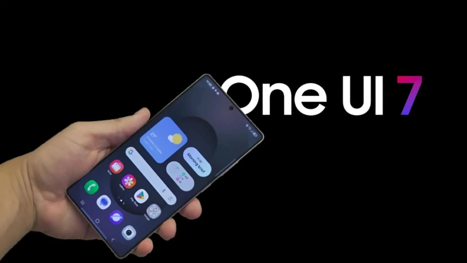 تعرفوا على هواتف "سامسونغ" التي ستحصل على تحديث One UI 7