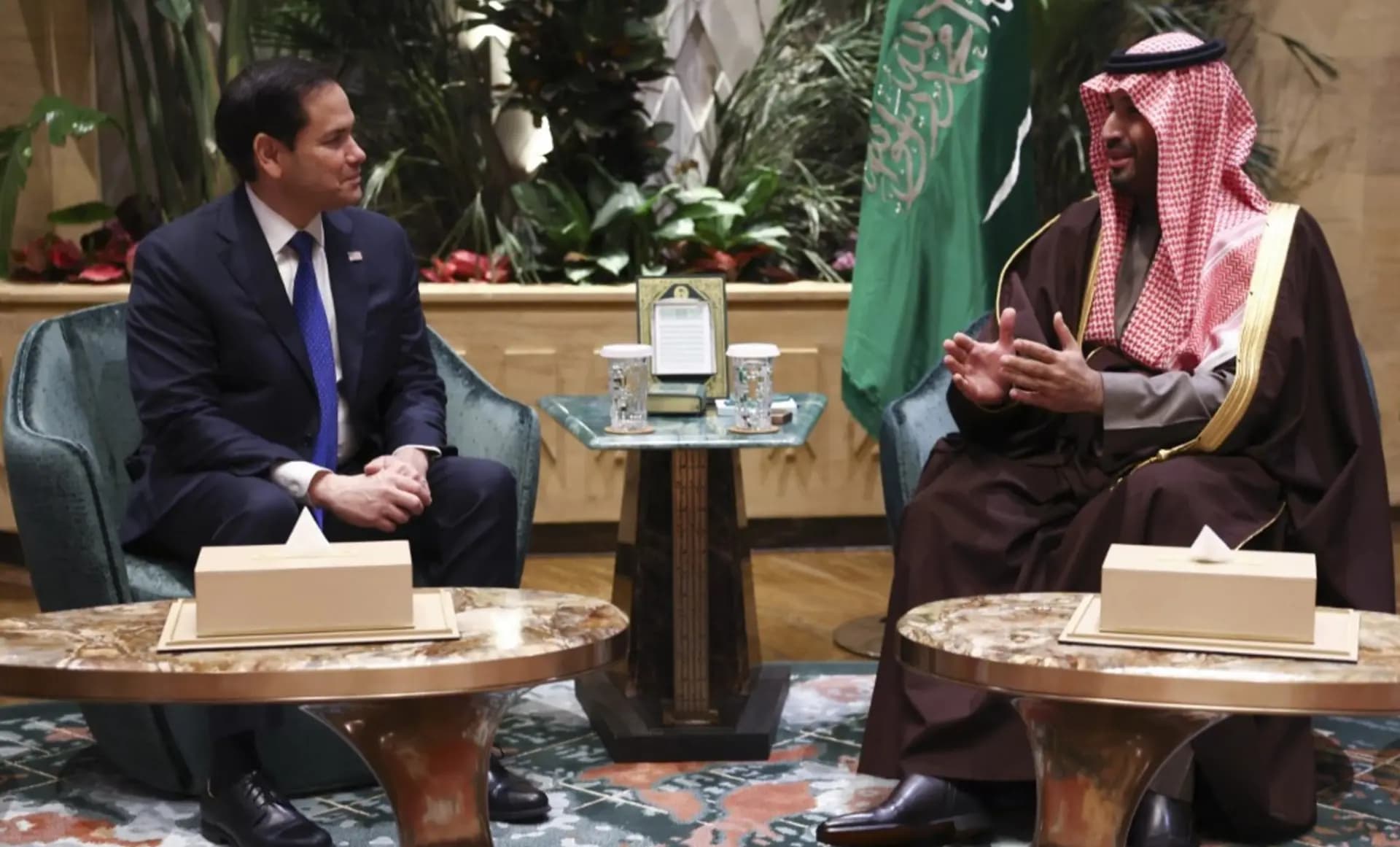 المستجدات الإقليمية والدولية بين بن سلمان وروبيو