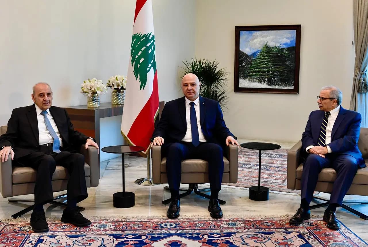بعد اجتماعهم في قصر بعبدا.. هذا ما أكده الرؤساء الثلاثة