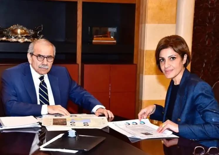 "مسح شامل".. سلام يلتقي وزيرة البيئة