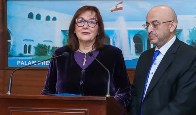 في أول مهمة لها إلى الشرق الأوسط... شويتزا تؤكد دعم لبنان
