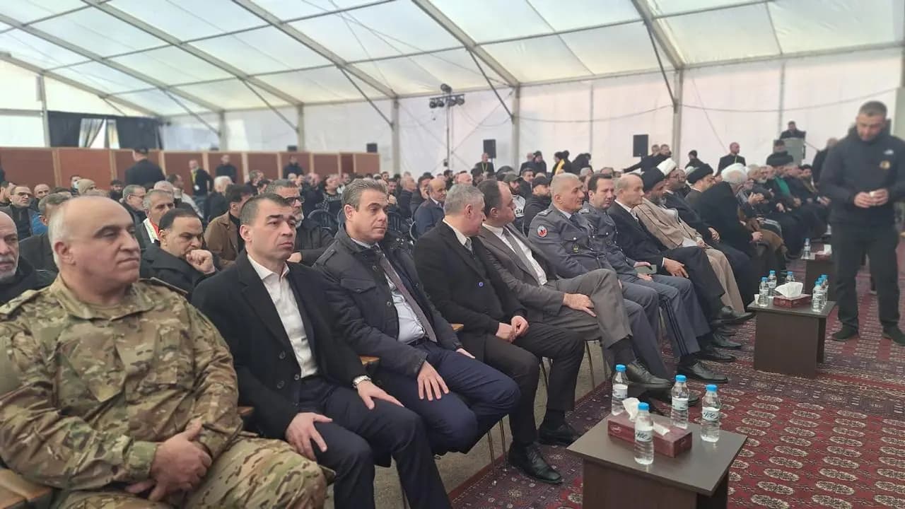 "بينهم باسيل وجنبلاط".. شخصيات سياسية وحزبية تعزي بالسيّدين