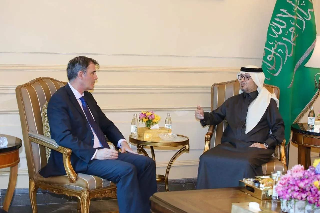 بعثة صندوق النقد عند السفير السعودي