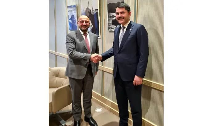وزير البيئة التقى وزيري البيئة والزراعة التركيين