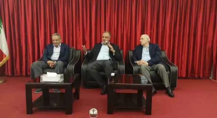 بوشكيان من البقاع: نعمل لتفعيل المعهد الفني للصناعات الغذائية لإنماء الصناعة وتصدير منتجاتنا للعالم