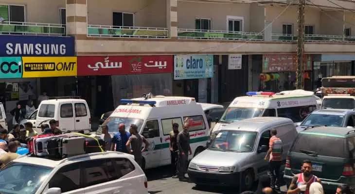 جريحان بحادث سير مروّع في منطقة صريفا الجنوبية