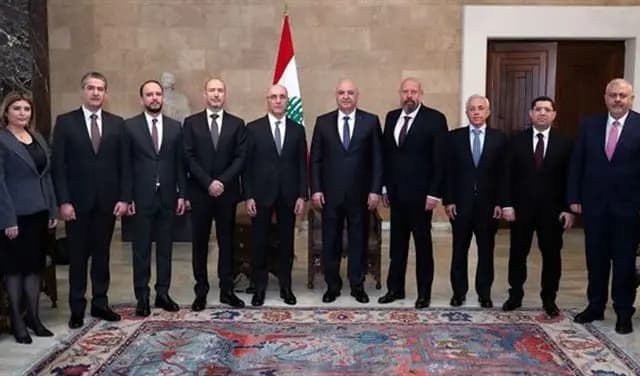 الحجار يطلع عون على تحضيرات الانتخابات البلدية