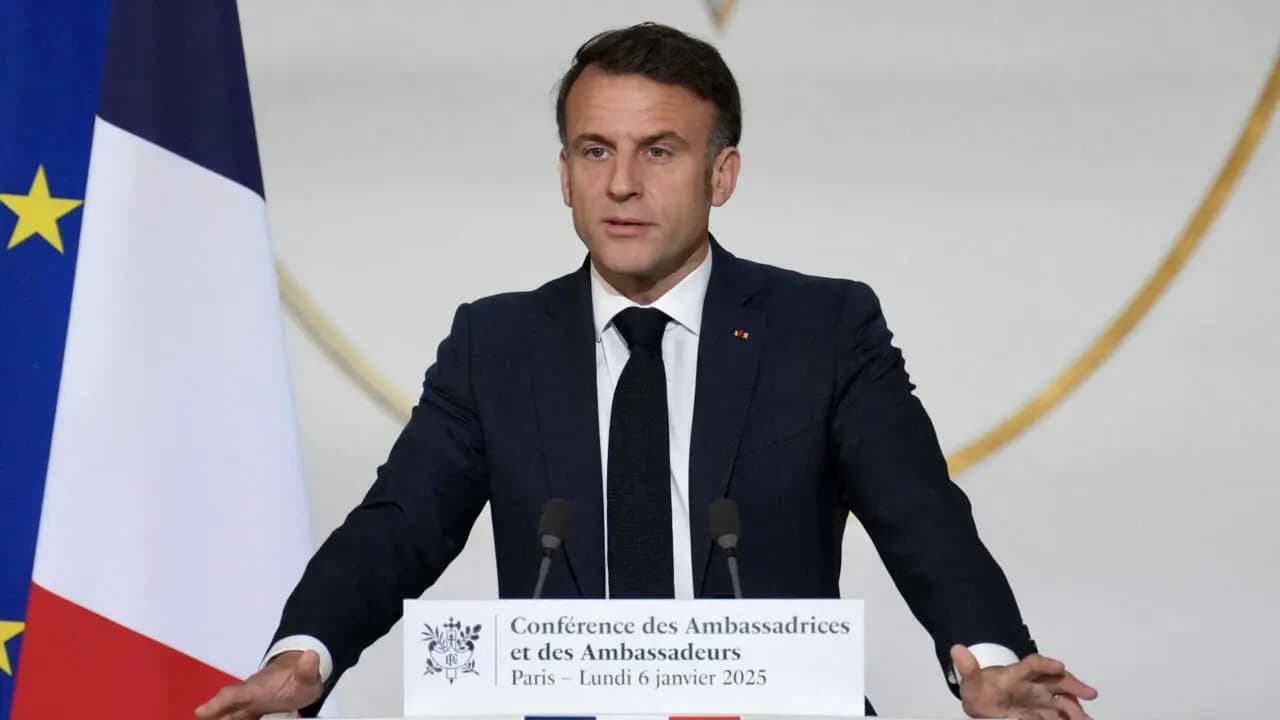 ماكرون: سندعم أوكرانيا لتكون في أفضل موقف