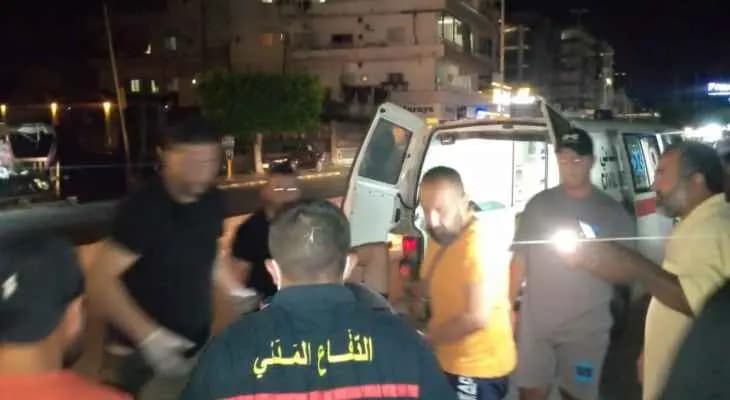 حادث سير في جل البحر يوقع جريحًا