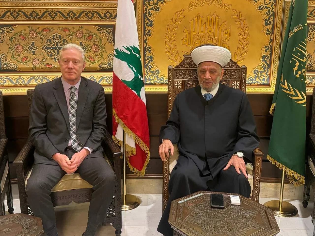 رجي في دار الفتوى.. دريان: هي داركم ودار كل اللبنانيين