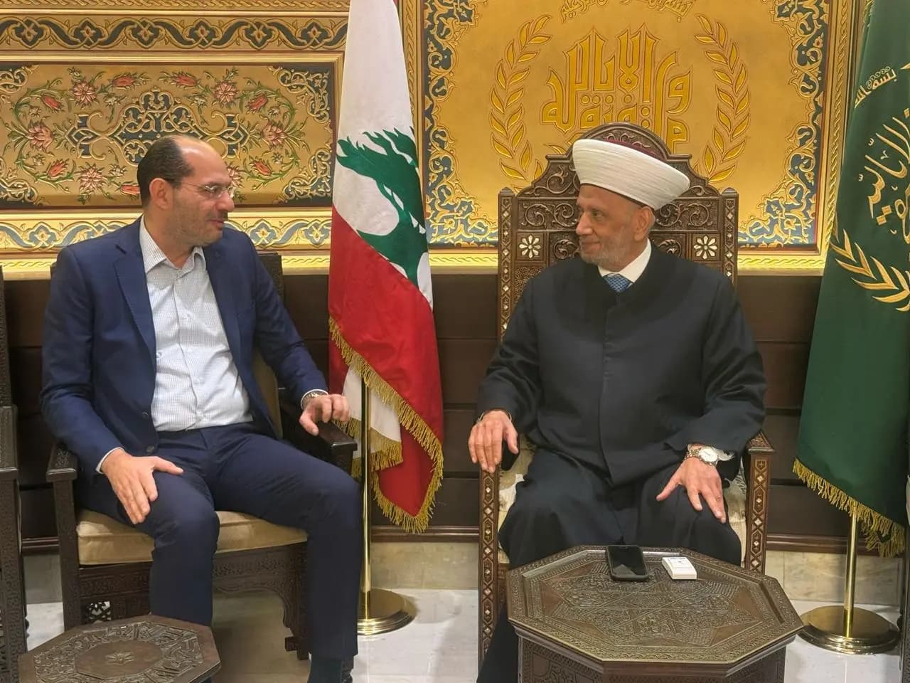 مراد يزور دار الفتوى.. وبحثٌ في الشؤون اللبنانية والبقاعية مع المفتي