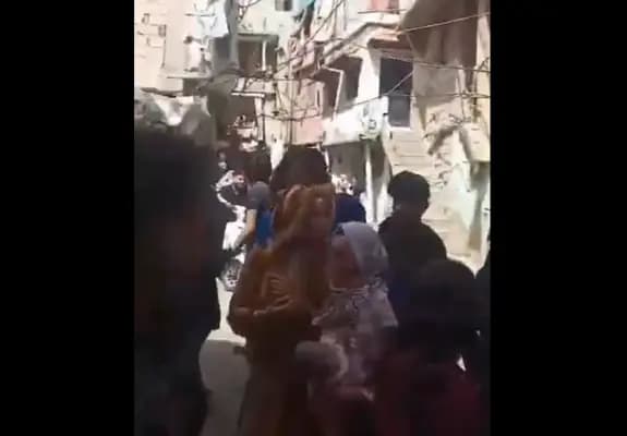 "وقعت الواقعة".. وانهار الطابق!