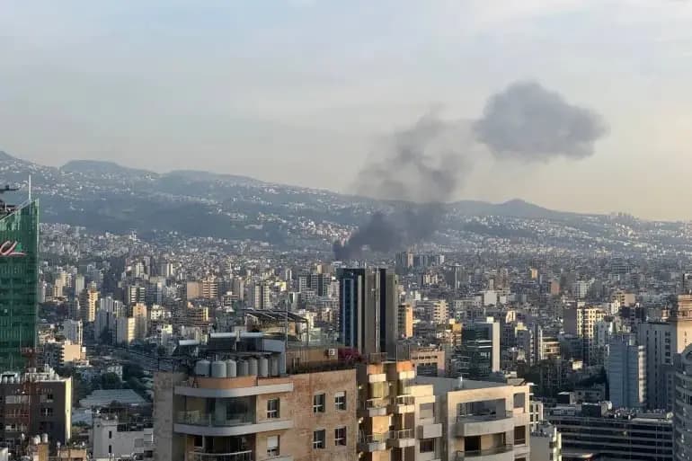 ما مصدر الاتفجار الذي سمع في الضاحية؟
