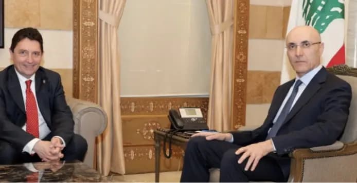 "العلاقات الثنائية والدعم المستمر".. بين الحجار وكاديك